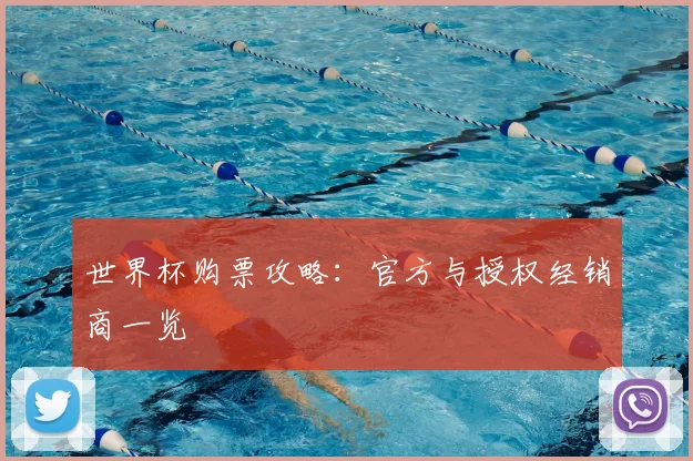 世界杯购票攻略：官方与授权经销商一览